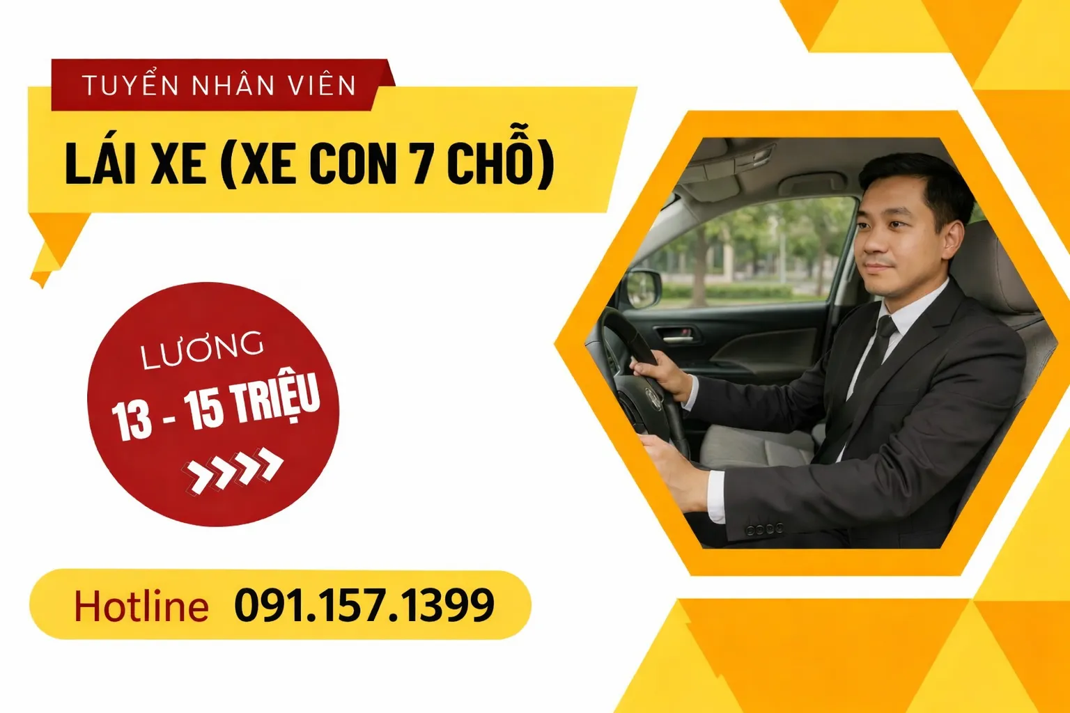 Nhà xe Việt Yên tuyển lái xe 7 chỗ tại Thanh Trì